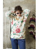 Vintage πλεκτή μπλούζα M