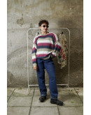 Vintage πλεκτή μπλούζα M