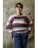 Vintage πλεκτή μπλούζα M