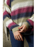 Vintage πλεκτή μπλούζα M