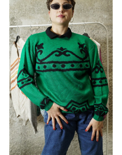 Vintage woolen knitwear M