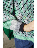 Vintage πλεκτή ζακέτα L