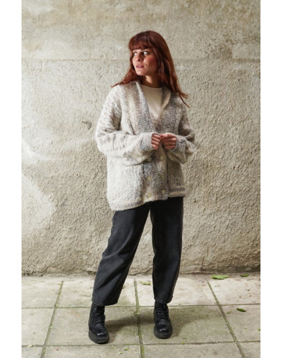 Vintage woolen cardigan L
