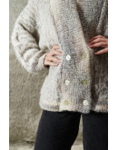 Vintage woolen cardigan L