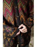 Vintage πλεκτή ζακέτα XL