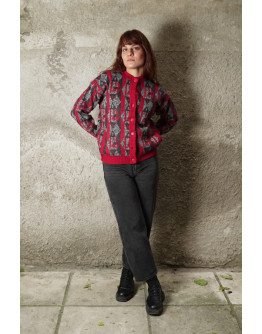 Vintage πλεκτή ζακέτα 