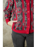 Vintage πλεκτή ζακέτα 