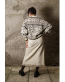 Vintage unisex μάλλινη μπλούζα M