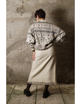 Vintage unisex μάλλινη μπλούζα M