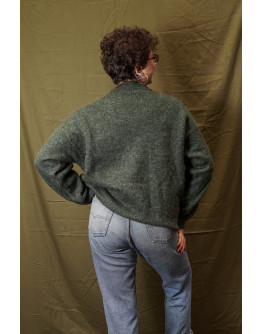 Vintage πλεκτή μπλούζα L