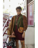 Vintage western leather bag 