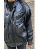Vintage leather jacket L