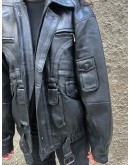 Vintage leather jacket XL