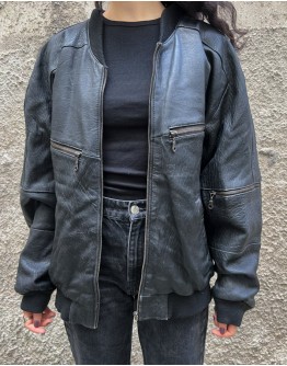 Vintage unisex δερμάτινο jacket L