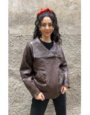 Vintage leather jacket L