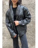 Vintage leather jacket M-L