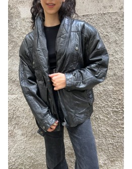 Vintage leather jacket M-L