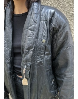Vintage leather jacket M-L