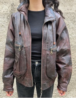 Vintage unisex δερμάτινο jacket M