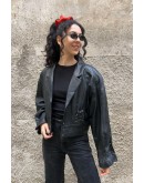 Vintage leather jacket M