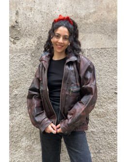 Vintage unisex δερμάτινο jacket M