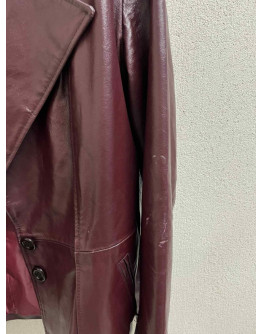 Vintage δερμάτινο τζάκετ S