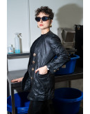 Vintage leather blazer S