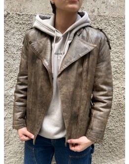 Vintage leather jacket M