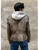 Vintage leather jacket M