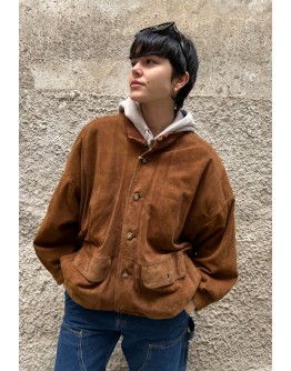 Vintage leather jacket M