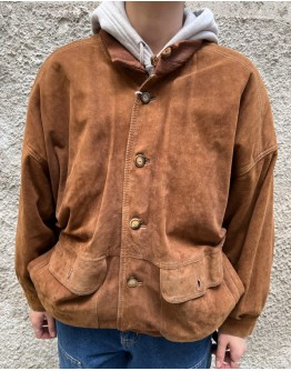 Vintage leather jacket M