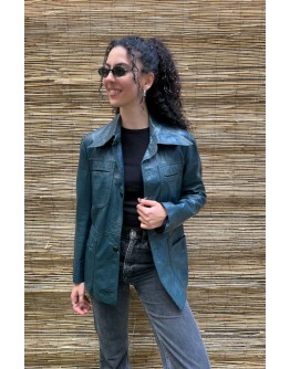 Vintage leather jacket M