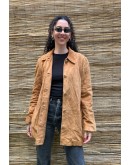 Vintage suede δερμάτινο τζάκετ M