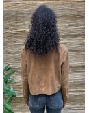Vintage tyrol suede leather jacket L