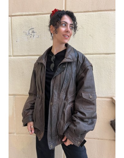 Vintage unisex δερμάτινο jacket M