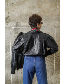 Vintage leather jacket S