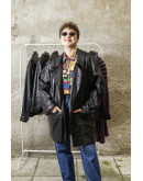 Vintage leather jacket L