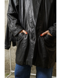 Vintage leather jacket L