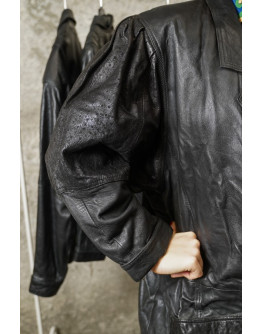 Vintage leather jacket L