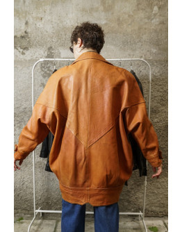 Vintage leather jacket M