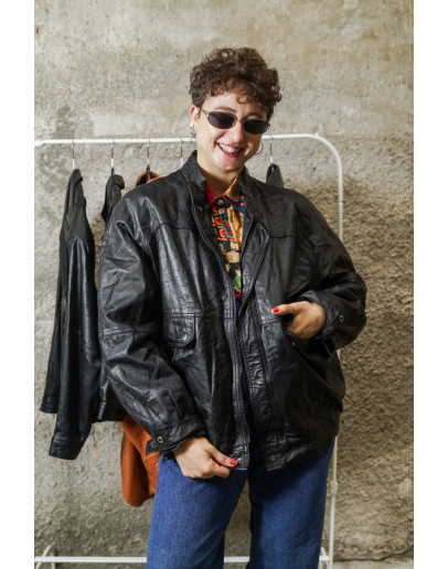 Vintage unisex δερμάτινο jacket M