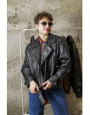Vintage leather jacket L