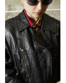 Vintage leather jacket L