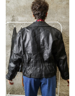 Vintage leather jacket L