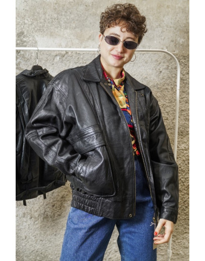 Vintage unisex δερμάτινο jacket M