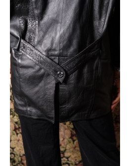 Vintage δερμάτινο τζάκετ M