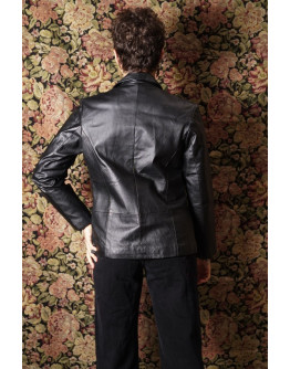 Vintage δερμάτινο τζάκετ S