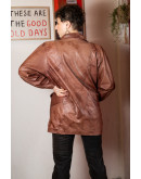 Vintage δερμάτινο τζάκετ L