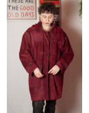 Vintage suede δερμάτινο τζάκετ XL