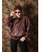 Vintage leather jacket M